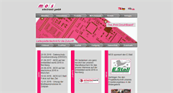 Desktop Screenshot of mos-electronic.com